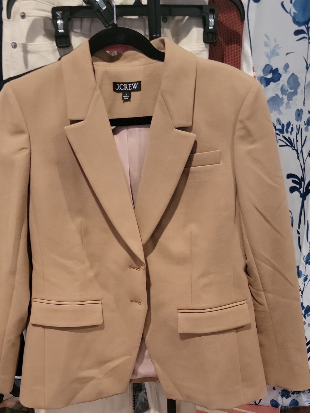 J. Crew Women's Blazer in Camel Tan NWOT